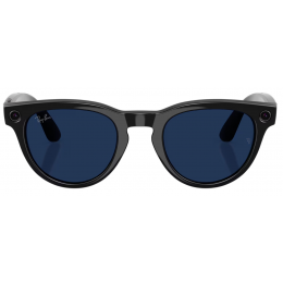 Умные очки Ray-Ban Meta* Headliner Gen 2 Shiny Black, Фотохромные линзы Clear to Sapphire Transitions (RW4013), размер M